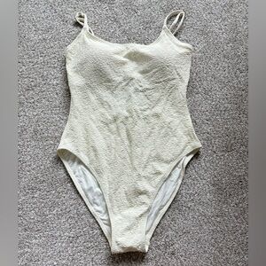 NWT Andie “Ibiza” One-Piece Swimsuit - Bone